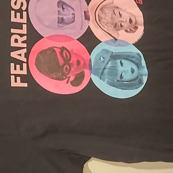 Mattel Barbie FEARLESS black short sleeve graphic tee XXL fan apparel movie - Picture 7 of 7